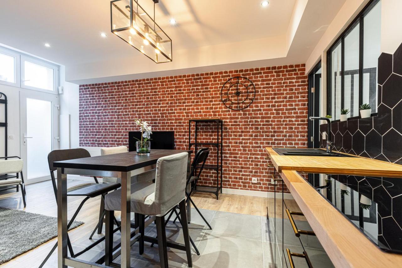 Le Loft Magnan - Ac- Pres Mer - Wifi - Parking - Confort Et Moderne - Supermarches Et Tram Proches Nice Luaran gambar